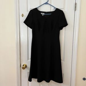Vintage Talbots black s/s dress